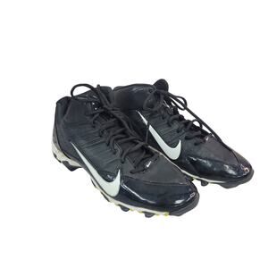 Nike Men's Alpha Shark 3/4 Football Baseball Cleats 642770-001 Size 9 Black